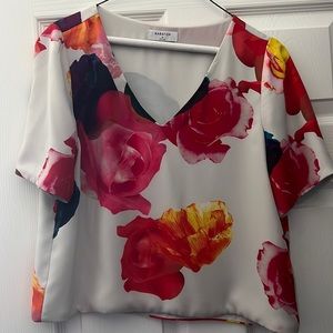 Babaton floral blouse